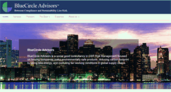 Desktop Screenshot of bluecircleadvisors.com